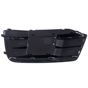 Panneau de garniture de calandre inférieure du pare-chocs avant Audi Q5, noir brillant ABS, à clipser, 2018-2022 - Product Image 5