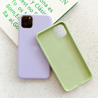Coques de téléphone en silicone en gros pour Apple iPhone 11 Pro Max, housses de téléphone portable pour iPhone 12 13 14 15 16 17, coque en silicone