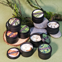 Ventes en gros de bougies parfumées artisanales en cire de soja de haute qualité, respectueuses de l'environnement, pour la décoration de la maison, la Saint-Valentin