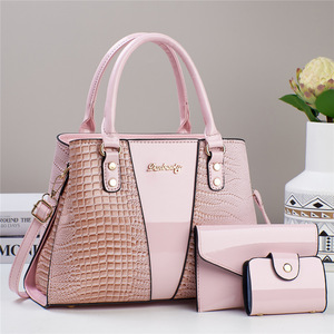 New Wholesale Fashion Large Capacity Luxury Messenger <b>Handbags</b> Good Quilted PU Leather Designer Women's Shoulder Bags Set - Product Image 6