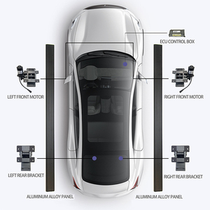 YTPIONEER Xe Bán Tải Phụ Kiện Bước Điện Bảng Chạy Điện Bước Bên Hông Cho Toyota Hilux Revo Xe Taxi Đôi Buồng Phụ 2015-2022 - Product Image 5