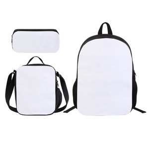 Có thể tháo rời thăng hoa trống Ba lô bookbags và ăn trưa Hộp Bút Chì Túi - Product Image 1