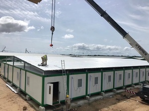Casa Contenedor Desmontable para Campamentos de Reasentamiento, Estructura de Acero Resistente, Impermeable, Instalación Rápida - Product Image 6