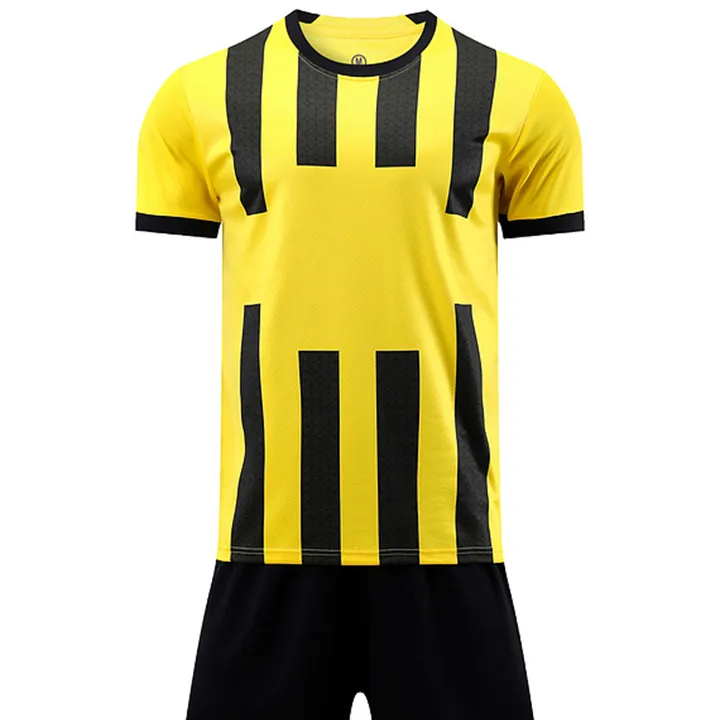 Cheap Custom Men Football Jersey Training Club Quick Dry Football Wear Soccer Club Uniforms Wholesale Soccer Jerseys Set
