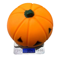 Runfeng Squishy Unisexe Halloween Citrouille Souriante Géante Anti-stress à Rebond Lent, Emballage en Vrac, Forme Dumpling, 5 à 7 ans