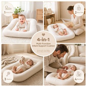 OEM ODM Multifunctional Baby Nest Bed Breathable Infant Support Cushion Foldable Baby Lounger for 0-8 Months Baby - Product Image 5