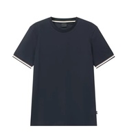 Camiseta Casual para Hombre 2026 con Pedrería, Ventilada, de Algodón Puro, Talla Grande, Estilo Retro, Exquisita y Transpirable