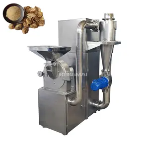 Moinho contínuo automático Herb Pulverizer/comercial Herb Grinding/industrial Herb Grinder Machine