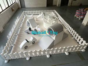 Ensemble de jeux d'éveil Ferme avec blocs d'escalade, piscine à balles et sauteurs lapins - Product Image 6