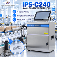 Imprimante à petits caractères IPS-C240 1-5 lignes Cij pour la date d'expiration, le numéro de lot et les lettres