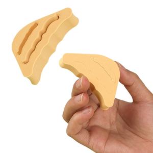 <span class=keywords><strong>Punta</strong></span> acolchada con tacones altos <span class=keywords><strong>de</strong></span> esponja almohadilla <span class=keywords><strong>de</strong></span> suela suave antidolor <span class=keywords><strong>media</strong></span> plantilla zapatilla redonda puntiaguda Toe acolchado - Product Image 3