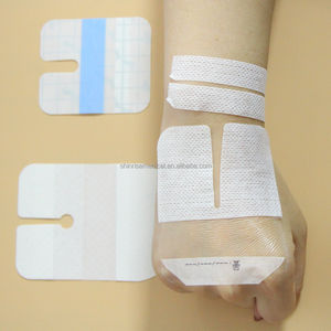 Apósito de fijación de cánula IV transparente médica desechable 7cm x 8,5 cm con CE ISO13485 - Product Image 5