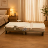 Ceinture chauffante électrique de qualité supérieure, matelas de massage thermique en jade pour le cou, le corps et la taille, avec MP3 et massage complet, luxe