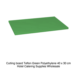 Planche à découper en polyéthylène vert 40 × 30 × 2 h cm - Product Image 2