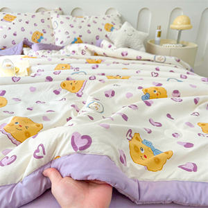 ผ้านวมบางสำหรับหอพักและนักเรียน, ผ้าห่มผ้าฝ้าย100% ซักได้สำหรับฤดูร้อน - Product Image 1