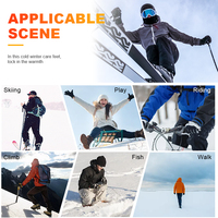 Chaussettes de ski auto-chauffantes à batterie rechargeable avec application pour femmes et hommes Chaussettes chauffantes électriquement