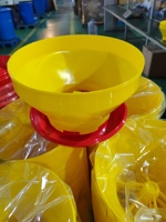 Mangeoire automatique pour poussins, à gravité, en plastique, pour volailles, modèle Turbo