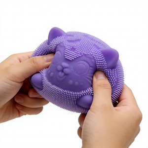 2026 New Schylling Needoh Nice Sensory Cute <b>Cat</b> <b>Squishy</b> Stress Ball Squeeze Stress-relieving Toy Soft Squeeze Stress Relief Toy - Product Image 5