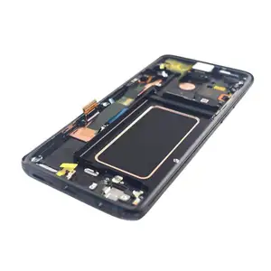 Huaqiang North Top sale OLED for Samsung Galaxy S8 S9 Plus S9 S10+ LCD front glass+frame+tools