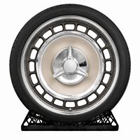Nouvelle jante en aluminium haute performance New Vintage 69 Trams Deep Dish Lip 20" 24inch Backspace White Multi Spoke High Performance Aluminum Wheel Bolt Chevelle