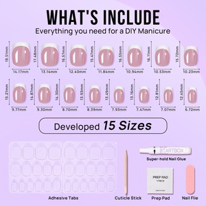 Proveedor de Uñas Btartbox, Uñas Artificiales, Uñas Postizas, Uñas de Gel Suaves de Lujo Personalizadas al por Mayor, Uñas a Presión - Product Image 4