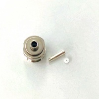 Connecteur coaxial RF femelle de type N, câble coaxial RG402 .141'', 50 ohms, 1 broche, pour équipement de test et de mesure