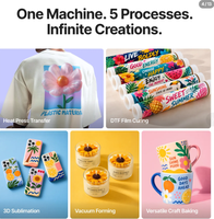 Presse à chaud XTool WonderPress avec module de formage 3D, imprimante de transfert thermique par sublimation à formage sous vide 3D