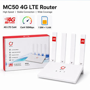 เราเตอร์พกพา 4G LTE รุ่น MC50 ปลดล็อค ความเร็ว 150Mbps แบบไร้สาย พร้อมช่องใส่ซิม 4 เสาอากาศ รองรับ WiFi แบบดูอัลแบนด์ สำหรับการเดินทาง ไลฟ์สไตล์เคลื่อนที่ - Product Image 2