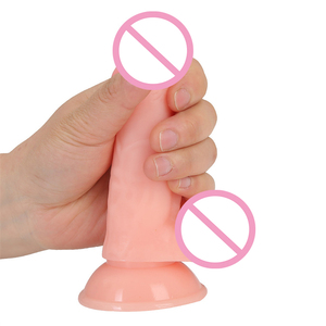 Hochwertiger 6-Zoll-PVC-Penis Dildo für Frauen Sexspielzeug für Erwachsene Weiche realistische Schub dildo Penis Sexspielzeug für Frauen - Product Image 4