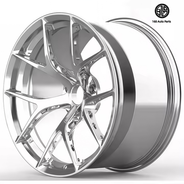 168 Custom 17 18 19 20 Inch Hollow Deep Concave Chrome Forged Wheels 5x114.3 5x110 5x112 5x120 Alloy Wheels for BMW M3 M4 Nissan