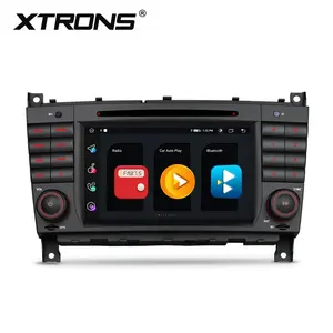 XTRONS 7 "מגע מסך 4 + 64GB כפול דין אנדרואיד רכב נגן dvd עבור מרצדס בנץ w203 w209