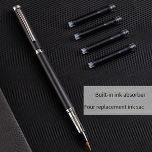 Deli 75510A di alta qualità tipo di <span class=keywords><strong>penna</strong></span> pennello piccolo blocco di acqua di rubinetto testa morbida calligrafia <span class=keywords><strong>penna</strong></span> pura <span class=keywords><strong>penna</strong></span> portatile di alta qualità - Product Image 3