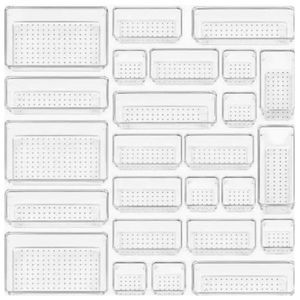 Organizador de Escritorio, Organizador de Artículos de Papelería, Organizador de Cosméticos, Caja Divisora Transparente para Almacenamiento - Product Image 3