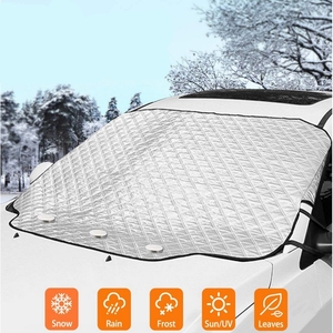 Housse de protection <span class=keywords><strong>pare</strong></span>-<span class=keywords><strong>brise</strong></span> de voiture contre la neige et le gel, avec bords magnétiques, épaisseur 4 couches - Product Image 2