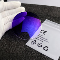 Lentes de Sol EXIA M8A con Degradado Violeta MR-8 1.61 SHMC UV400, Material de Poliuretano
