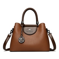 Sac à Main Femme Simple et Tendance en Cuir PU – Sac Bandoulière Décontracté Portable pour Femme, Idéal pour le Quotidien