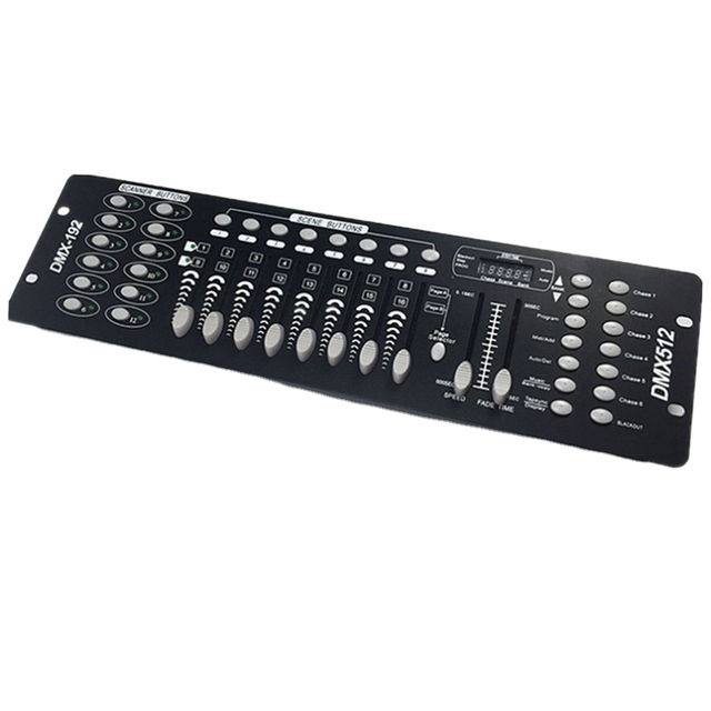 Factory Price 192 Channel DMX 512 Light Controller Hot Sale Led Stage Lighting Console Controller for Dj Lights