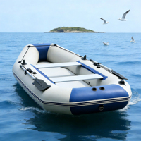 Bateau pneumatique d'assaut en PVC stable et fiable pour les sports nautiques, l'entraînement, la dérive et les activités de plongée