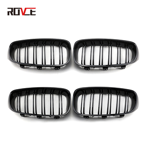 Grille pour BMW série 3 GT F34 2012-2020 Grille avant <span class=keywords><strong>de</strong></span> voiture en Fiber <span class=keywords><strong>de</strong></span> carbone Double sels Kit <span class=keywords><strong>de</strong></span> carrosserie - Product Image 1