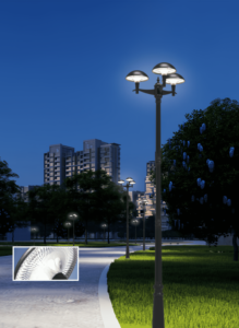 Lampe de jardin minimaliste moderne IP65 LED plafonnier <span class=keywords><strong>extérieur</strong></span> paysage pôle élevé éclairage de jardin décoration de parc - Product Image 5