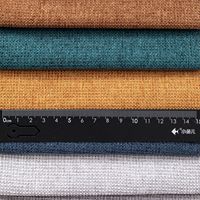 Tissu d'ameublement 100 % polyester tissé pour canapé, coussin, housse de canapé, chemin de table, tissu pour bagages, respirant, emballage en rouleau