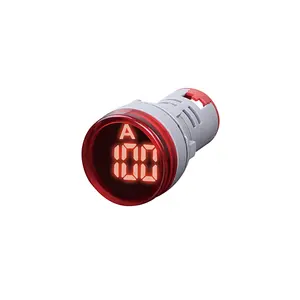 AD16-22AM Mini LED Digital Display AC Voltmeter Ammeter Indicator Light