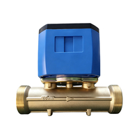 Medidor de Agua Ultrasónico Digital de Latón RS485 Modbus DN15 DN40 con Configuración Remota y Autodiagnóstico para Edificios Comerciales