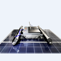 Robot de nettoyage de panneaux solaires MULTIFIT MR T1 à reconnaissance visuelle IA, entièrement automatique, sur chenilles, nettoyage sec et humide, pour panneaux photovoltaïques