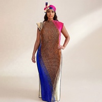 Nouvelle Robe de Soirée Florale Plissée Deux Pièces avec Foulard, Modèle K1198, Collection 2026, Très Vendue, Idéale pour Banquets et Fêtes, pour Femme
