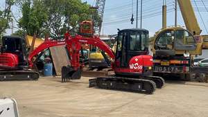 Mini-excavatrice Doosan d'occasion de 5 tonnes, moteur Yanmar, Vic55/Vic80, capacité de la benne de 0,16 m, pompe hydraulique Kawasaki Enerpac incluse - Product Image 5