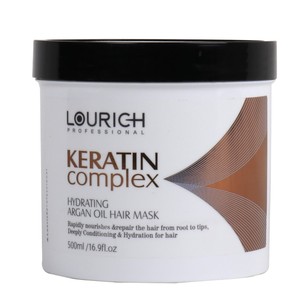 de queratina para el cabello, máscara de protección para el tratamiento de seda de reparación de cabello dañado con 100% de bril - Product Image 1