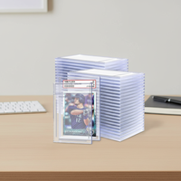 Boîte de classement pour cartes à collectionner 65*90mm 35pt - Boîte de rangement protectrice pour cartes de sport/de jeu à collectionner