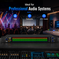 Égaliseur graphique audio professionnel AOFO EQ31SUB, processeur de son 31 bandes, sortie pour subwoofer néodyme métallique 350W