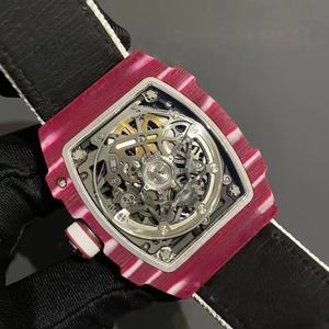 Reloj mecánico tourbillon de lujo para hombre, ultrafino y de alta calidad, reloj mecánico de acero inoxidable con resistencia al agua. - Product Image 4